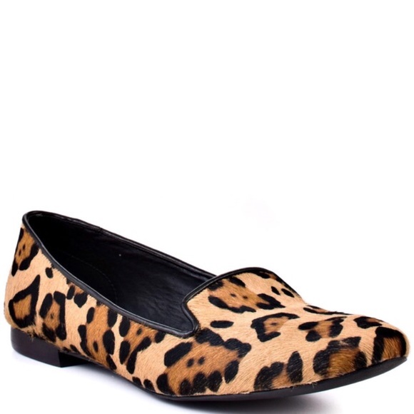 steve madden calf hair loafer